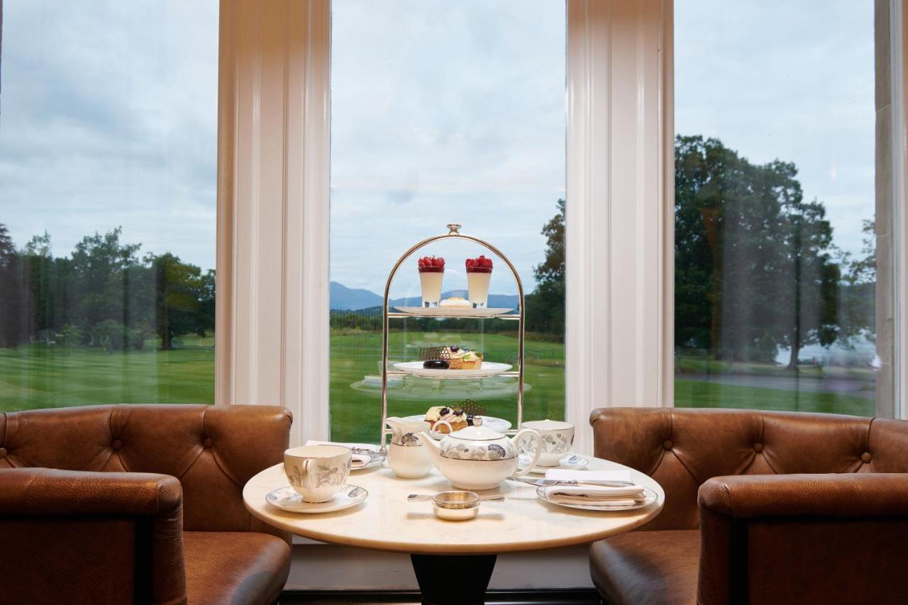 Cameron House On Loch Lomond Алекзандрия Экстерьер фото Afternoon tea at The Manor