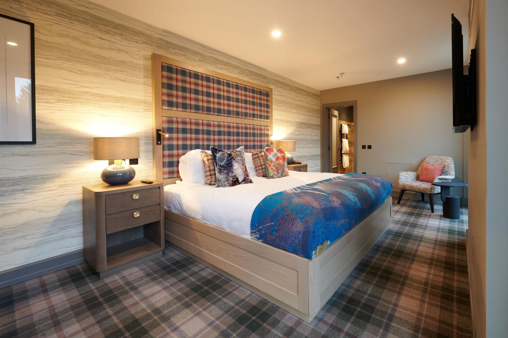 Cameron House On Loch Lomond Алекзандрия Экстерьер фото A bedroom at the hotel