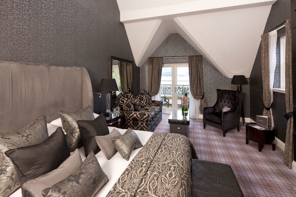 Cameron House On Loch Lomond Алекзандрия Экстерьер фото A bedroom at the hotel